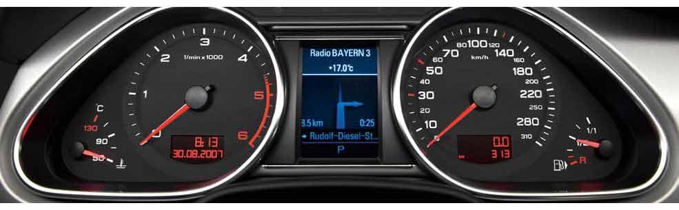 Audi Q7 Speedo Not Working