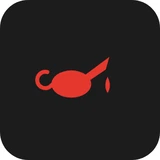 Red oil pressure warning light symbol - an oil can with a drip falling from the spout