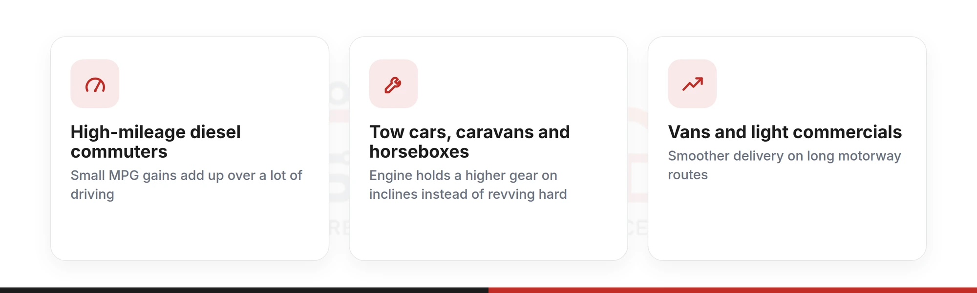 Vehicles that gain most from an economy remap: high-mileage diesel commuters, tow cars and vans